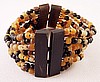 UNS48 horn bead stretch bracelet
